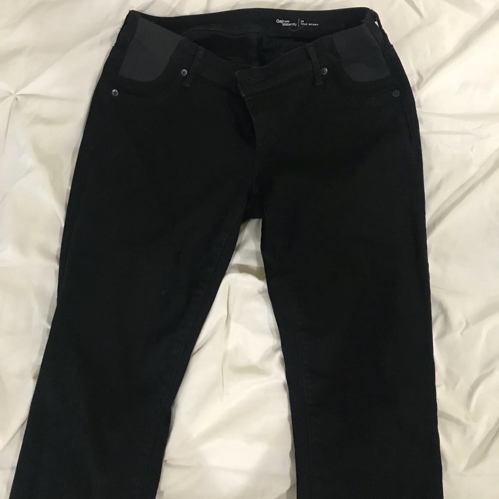 Gap Maternity side panel jeans